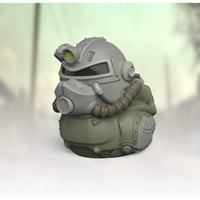 Tubbz Fallout Boxed T-51 Lisanslı Cosplay Ördek Collectible Figür