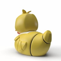 Tubbz FNAF Chica Boxed Lisanslı Cosplay Ördek Collectible Figür