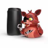 Tubbz FNAF Foxy Boxed Lisanslı Cosplay Ördek Collectible Figür