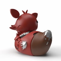 Tubbz FNAF Foxy Boxed Lisanslı Cosplay Ördek Collectible Figür