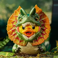 Tubbz Jurassic Park Boxed Dilophosaurus Lisanslı Cosplay Ördek Collectible Figür