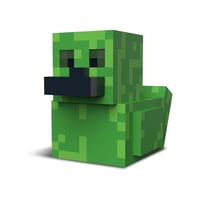 Tubbz Minecraft Boxed Creeper Lisanslı Cosplay Ördek Collectible Figür
