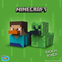 Tubbz Minecraft Boxed Creeper Lisanslı Cosplay Ördek Collectible Figür