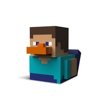 Tubbz Minecraft MINI Steve Lisanslı Cosplay Ördek Collectible Figür