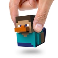 Tubbz Minecraft MINI Steve Lisanslı Cosplay Ördek Collectible Figür