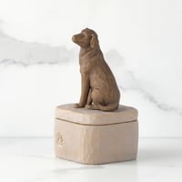 Willow Tree Love my Dog Keepsake Box Köpeğimi Seviyorum Hatıra Kutusu