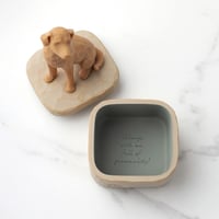 Willow Tree Love my Dog Keepsake Box Köpeğimi Seviyorum Hatıra Kutusu