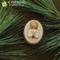 Willow Tree Remembrance Metal-Edged Ornament Hatıra Metal Kenarlı Süsleme Dekoratif Figür Biblo
