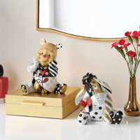 Winnie The Pooh Gold Midas Lisanslı Figür Biblo Enesco Orijinal Lisanslı Koleksiyon Ürünü