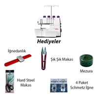Bernette B64 Havalı Overlok MakinesiBernetteTopcular MakinaReçme ve Overlok Makineleri