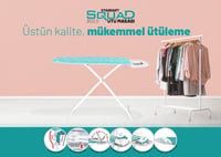 Gazzella SQUAD Ev Tipi Ütü Masası Standart