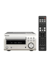 Denon RCD-M41 CD'li Mini Hi-Fi Receiver - Premium Gümüş