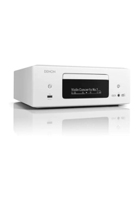 Denon RCD-N12 DAB CD ve Network Stereo Receiver - Beyaz
