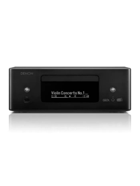 Denon RCD-N12 DAB CD ve Network Stereo Receiver - Siyah