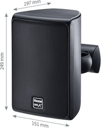 Magnat Symbol X 130 Dış Mekân Hoparlörü Siyah (Çift)