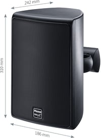 Magnat Symbol X 160 Dış Mekân Hoparlörü Siyah (Çift)