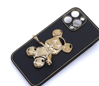 BEAR TELEFON STANDI GOLD