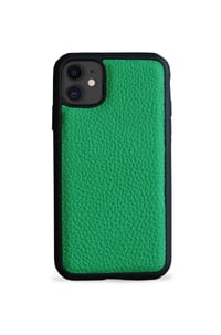 Deri iPhone Kılıf 11 Açık Yeşil Togo