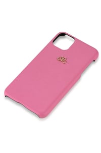 Deri iPhone Kılıf 11 Pro Max  Açık Pembe Saffiano