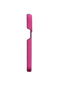 Deri iPhone Kılıf 11 Pro Max  Fuşya Togo