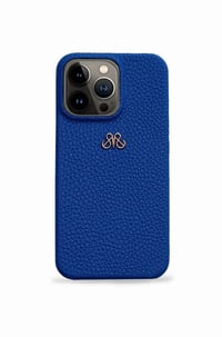 Deri iPhone Kılıf 11 Pro Max  Mavi Togo