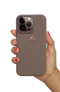 Deri iPhone Kılıf 11 Pro Max Vizon Togo
