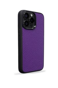 Deri iPhone Kılıf 12-12 Pro Mor Togo