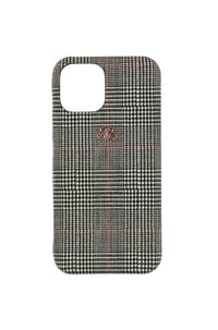 Deri iPhone Kılıf 12 Mini Ekose