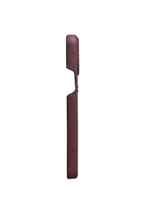 Deri iPhone Kılıf 12 Pro Max Bordo Togo Full Deri