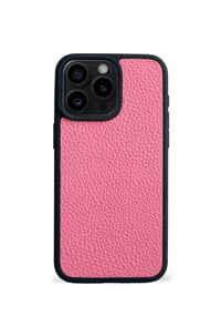 Deri iPhone Kılıf 12 Pro Max Pembe Togo