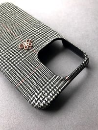 Deri iPhone Kılıf 13 Mini Ekose