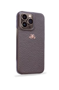 Deri iPhone Kılıf 13 Mini Kahve Togo