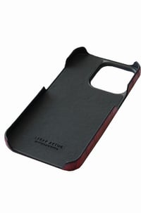 Deri iPhone Kılıf 13 Mini Kırmızı Croco