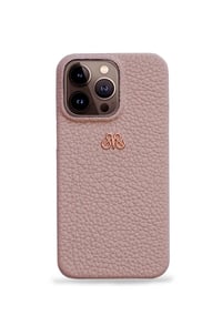 Deri iPhone Kılıf 13 Mini Pudra Togo