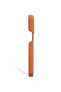 Deri iPhone Kılıf 13 Mini Turuncu Togo