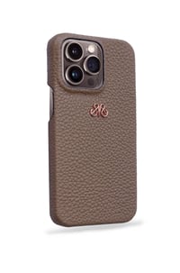 Deri iPhone Kılıf 13 Mini Vizon Togo