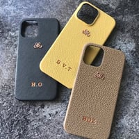 Deri iPhone Kılıf 13 Pro Olive Togo Full Deri