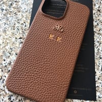 Deri iPhone Kılıf 13 Pro Taba Togo Full Deri