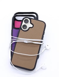 Deri iPhone Kılıf 15 Pro Vizon Togo