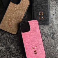 Deri iPhone Kılıf 15 Vizon Togo