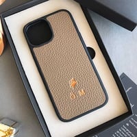Deri iPhone Kılıf 15 Vizon Togo