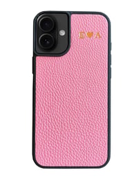 Deri iPhone Kılıf 16 Pembe Togo