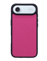 Deri iPhone Kılıf 17 Air Fuşya Togo