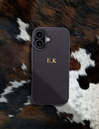 Deri iPhone Kılıf 17 Kahve Togo