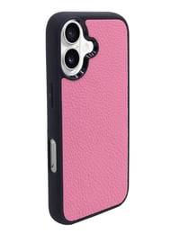 Deri iPhone Kılıf 17 Pembe Togo