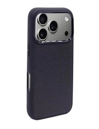 Deri iPhone Kılıf 17 Pro Max Kahve Togo