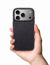 Deri iPhone Kılıf 17 Pro Max Kahve Togo