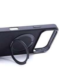 Deri iPhone Kılıf 17 Pro Max Siyah