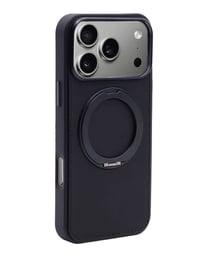 Deri iPhone Kılıf 17 Pro Max Siyah