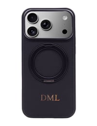 Deri iPhone Kılıf 17 Pro Max Siyah